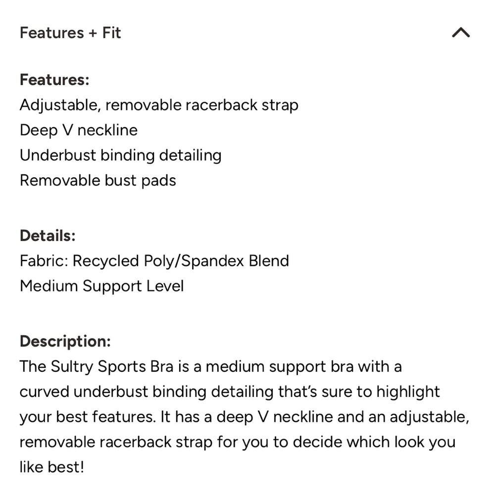 NWT 🆕 Buffbunny Sultry Sports Bra Mocha Berry- 
DISCONTINUED - Picture 6 of 10